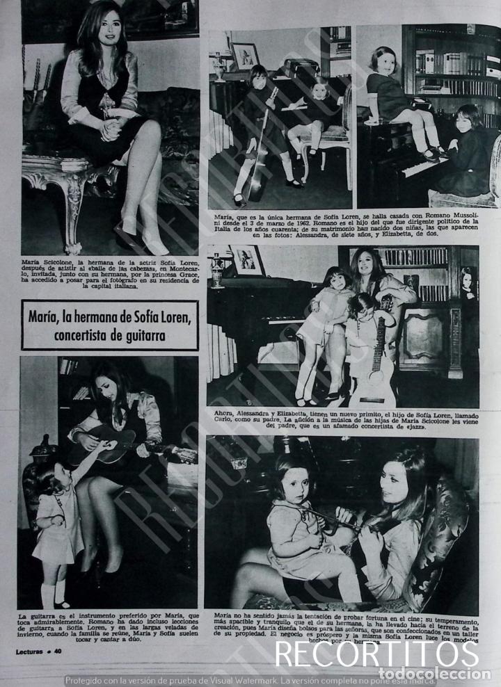Coleccionismo de Revistas y Peri&oacute;dicos: MARIA SCICOLONE HERMANA DE SOFIA LOREN