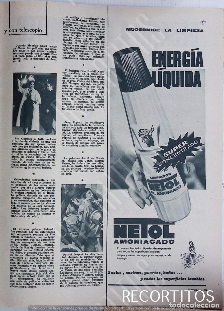 Coleccionismo de Revistas y Peri&oacute;dicos: AVA GARDNER PATRICK NUGENT NETOL