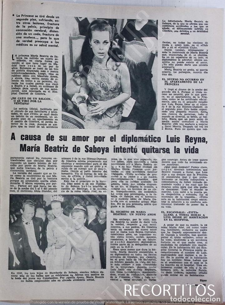 Coleccionismo de Revistas y Peri&oacute;dicos: TITTI DE SABOYA BEATRIZ HUMBERTO VICTOR MANUEL