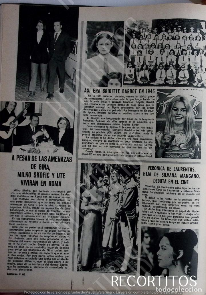 Coleccionismo de Revistas y Peri&oacute;dicos: brigitte bardot bb VERONICA DE LAURENTIS GINA LOLLOBRIGIDA