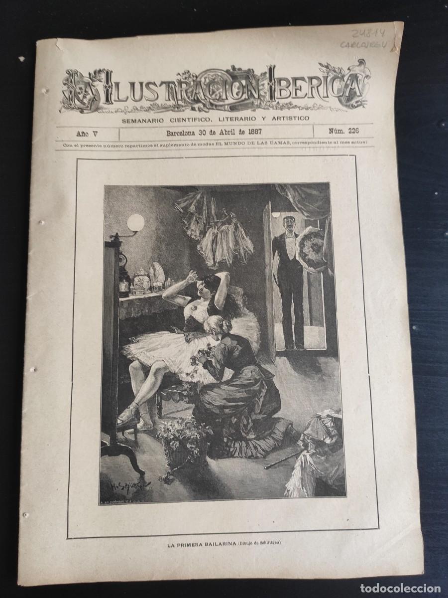 Coleccionismo de Revistas y Peri&oacute;dicos: LA ILUSTRACI&Oacute;N IB&Eacute;RICA. N&ordm; 226. A&Ntilde;O 1887. SAN GER&Oacute;NIMO DE LA MURTA, BARCELONA. RUSIA: LA MEZQ.. LEER