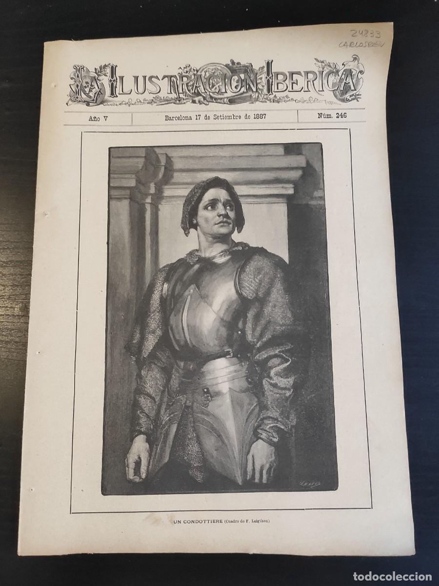 Coleccionismo de Revistas y Peri&oacute;dicos: LA ILUSTRACI&Oacute;N IB&Eacute;RICA. N&ordm; 246. A&Ntilde;O 1887. EXPOSICI&Oacute;N UNIVERSAL DE BARCELONA. EL CENTENARIO DE.. LEER