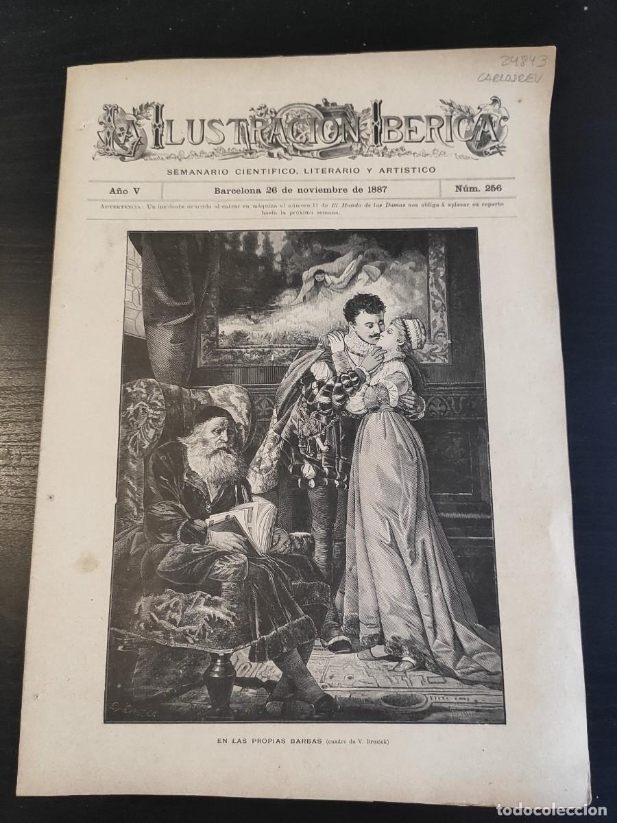 Coleccionismo de Revistas y Peri&oacute;dicos: LA ILUSTRACI&Oacute;N IB&Eacute;RICA. N&ordm; 256. A&Ntilde;O 1887. JOYAS DEL ARTE FLORENTINO ANTIGUO. REPRODUCCI&Oacute;N EN .. LEER