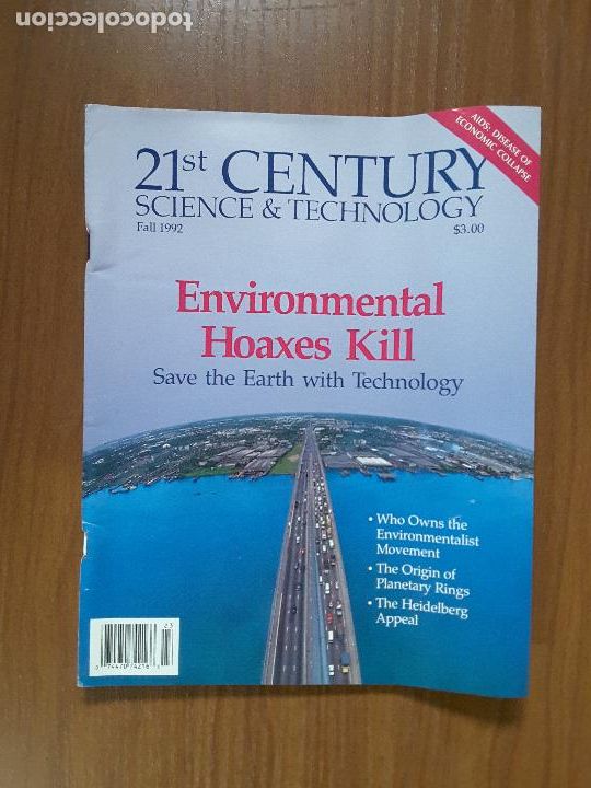 Collezionismo di Riviste e Giornali: 21st Century Science & Tecnology Fall 1992