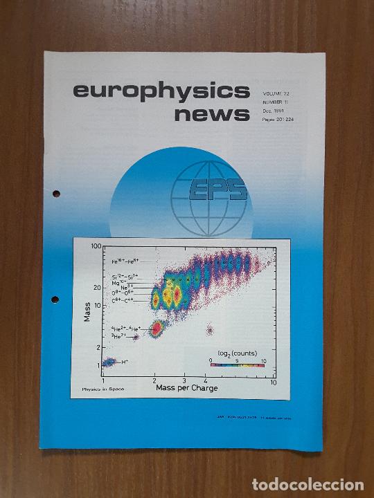 Colecionismo de Revistas e Jornais: Europhysics News Vol. 22- 11 (1991)