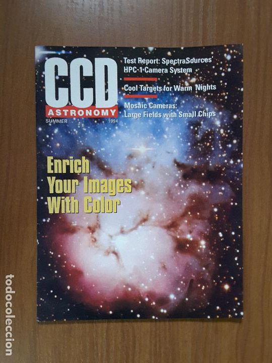 Colecionismo de Revistas e Jornais: CCD Astronomy Summer 1994