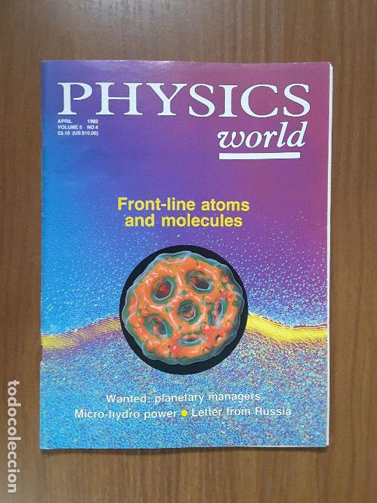 Collectionnisme de Revues et Journaux: Physics World Vol. 5, 4. En ingl&eacute;s.