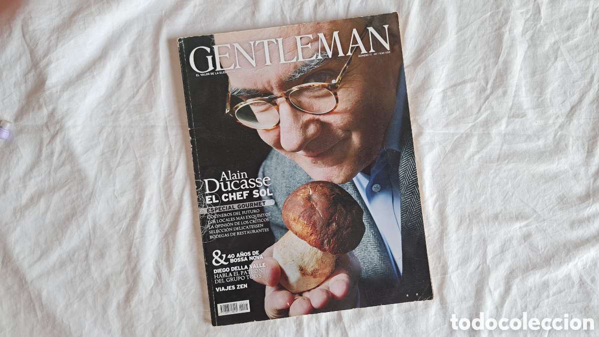 Collectionnisme de Revues et Journaux: (Sevilla) Revista GENTLEMAN N&deg; 17. Alain Ducasse