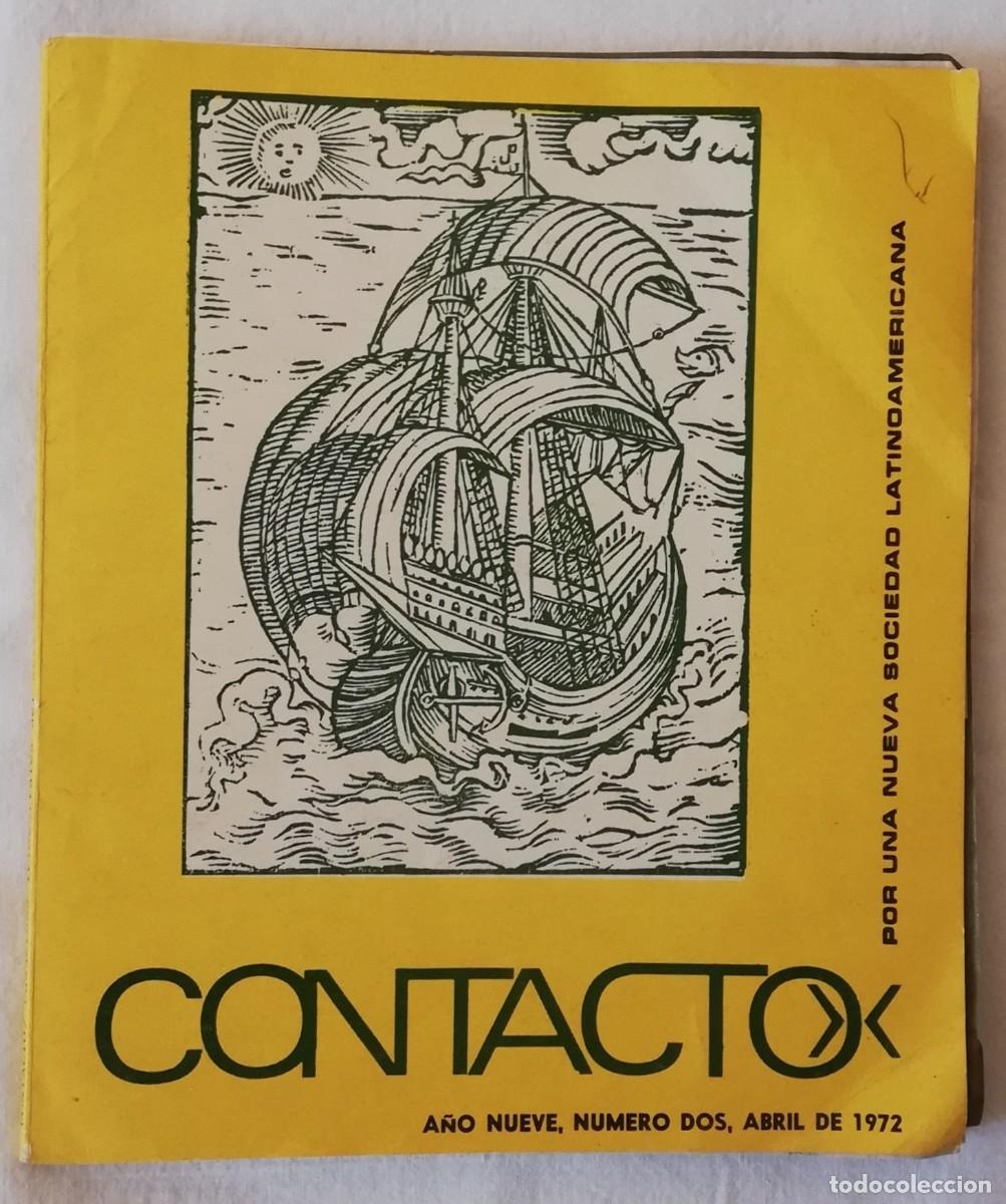Coleccionismo de revistas y peri&oacute;dicos: ANTIGUA REVISTA / OLD MAGAZINE: CONTACTO, POR UNA NUEVA SOCIEDAD LATINOAMERICANA. 1972