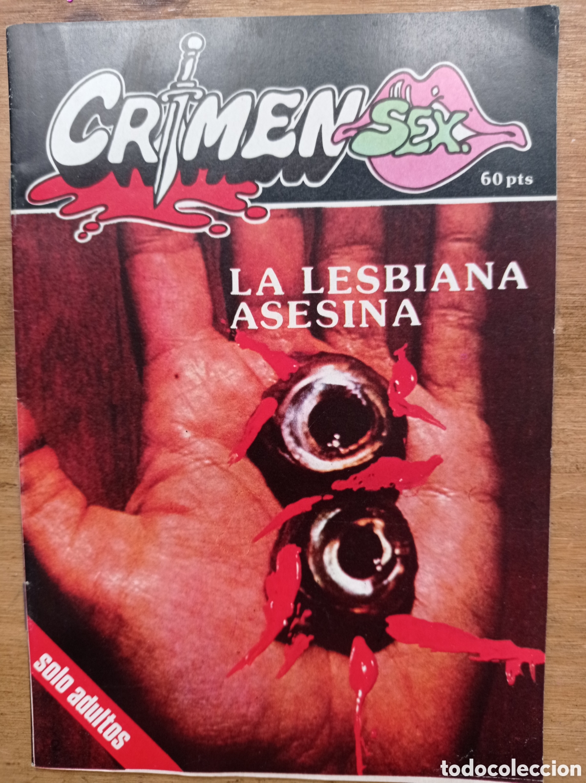 Coleccionismo de revistas y peri&oacute;dicos: CRIMEN SEX LA LESBIANA ASESINA THRILLER EROTICO EDITORIAL EDIGENS 1978