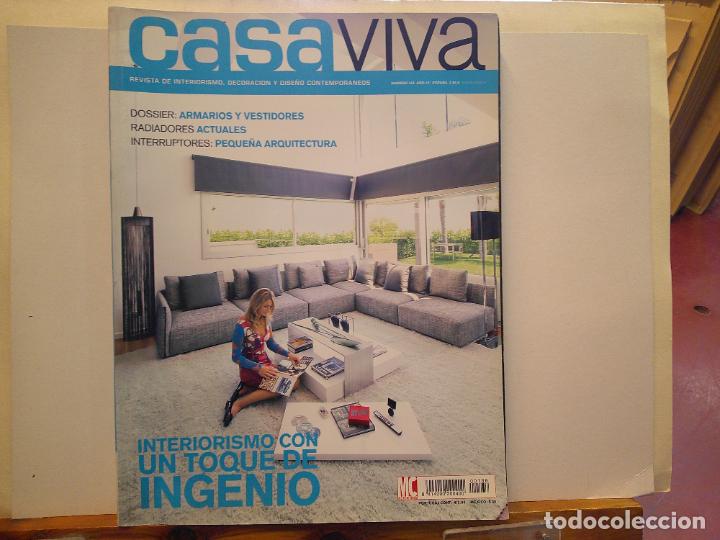 Coleccionismo de revistas y peri&oacute;dicos: CASA VIVA. INTERIORISMO CON UN TOQUE DE INGENIO. MC EDICIONES.