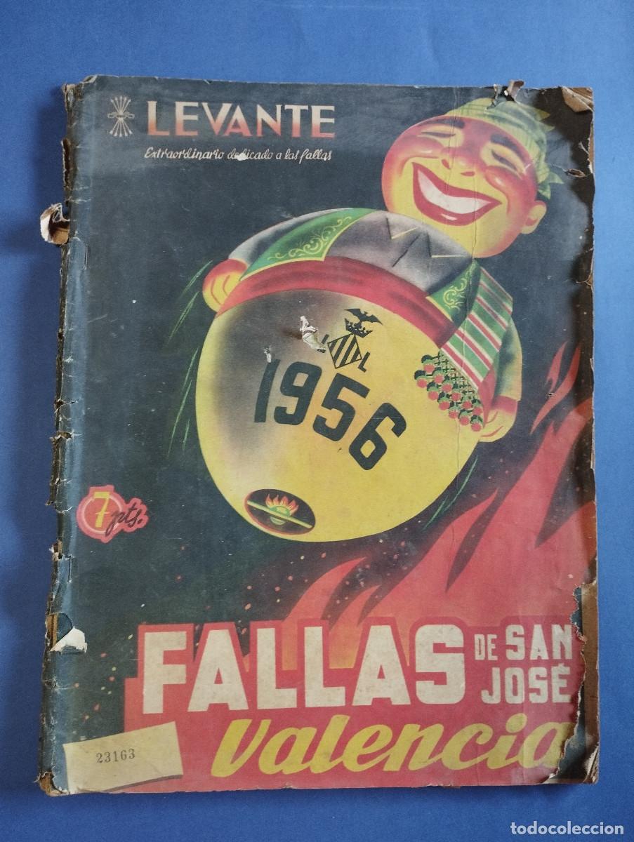 Colecionismo de Revistas e Jornais: FALLAS VALENCIA REVISTA LEVANTE EXTRAORDINARIO FALLAS A&Ntilde;O 1956