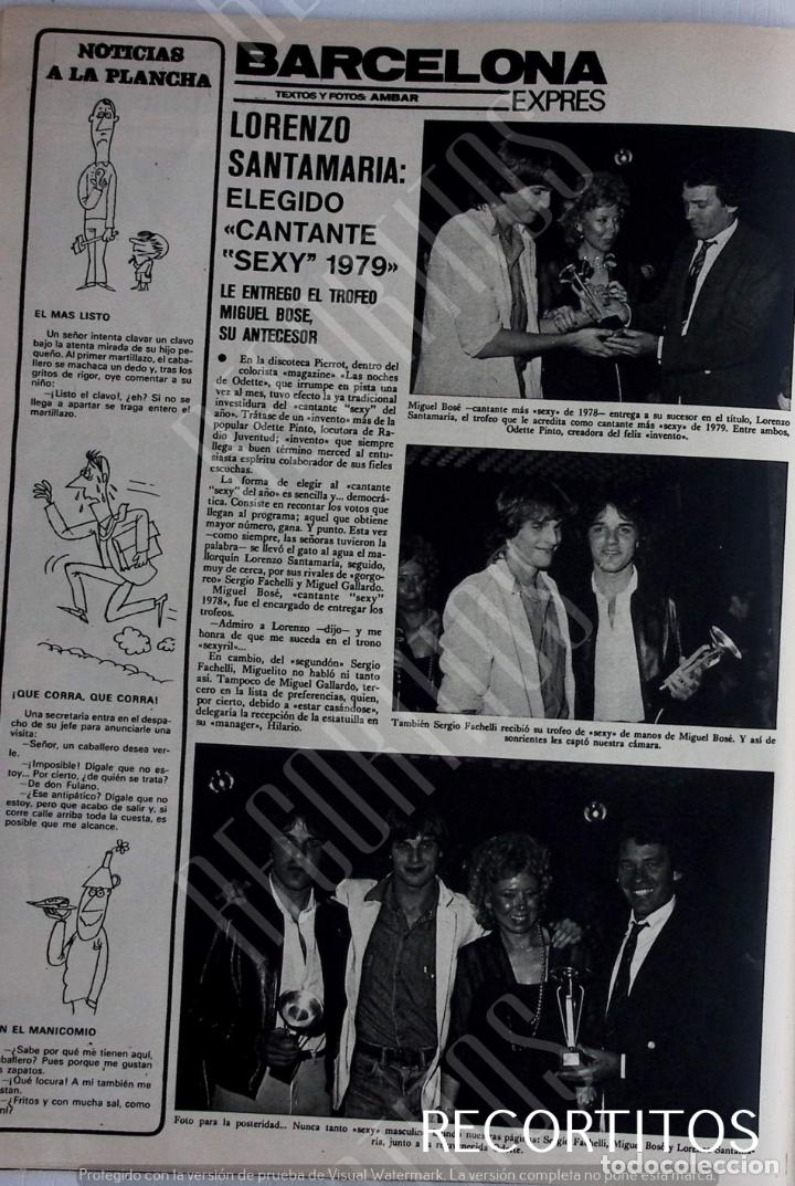 Coleccionismo de Revistas y Peri&oacute;dicos: MIGUEL BOSE LORENZO SANTA MARIA PEDRO MARI SANCHEZ