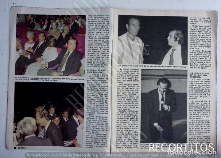 Coleccionismo de Revistas y Peri&oacute;dicos: JULIO IGLESIAS ISABEL PREYSLER