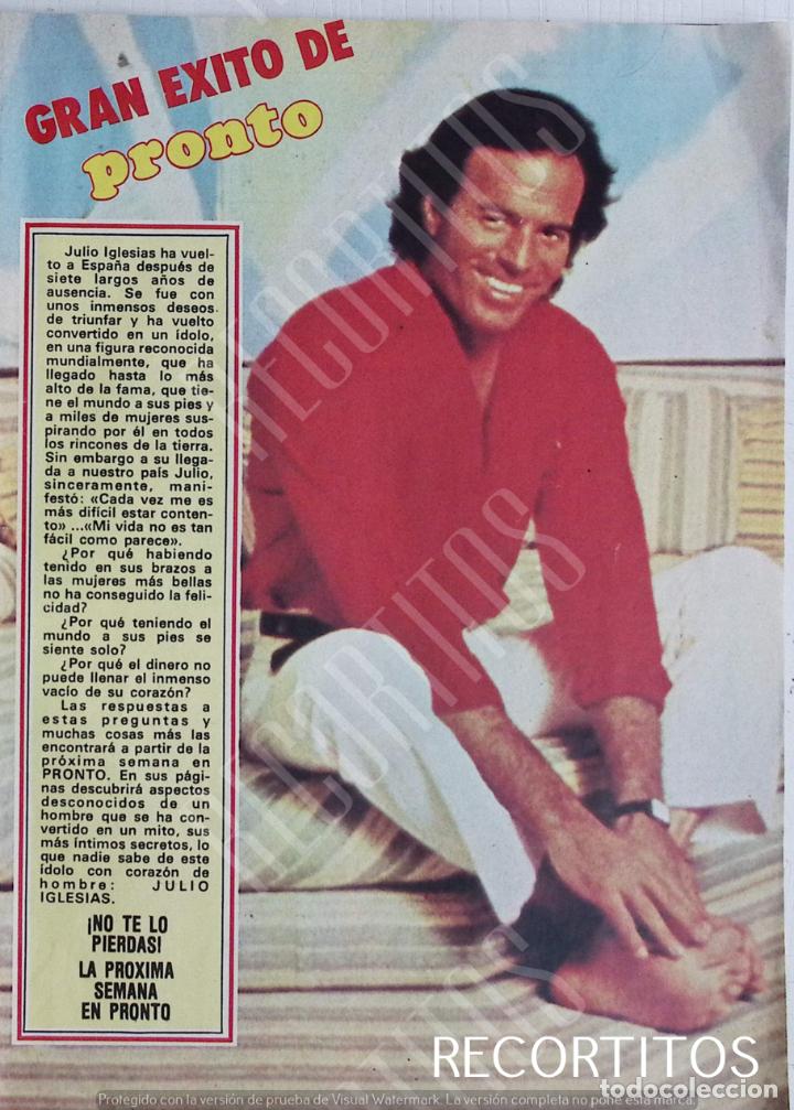 Coleccionismo de Revistas y Peri&oacute;dicos: JULIO IGLESIAS