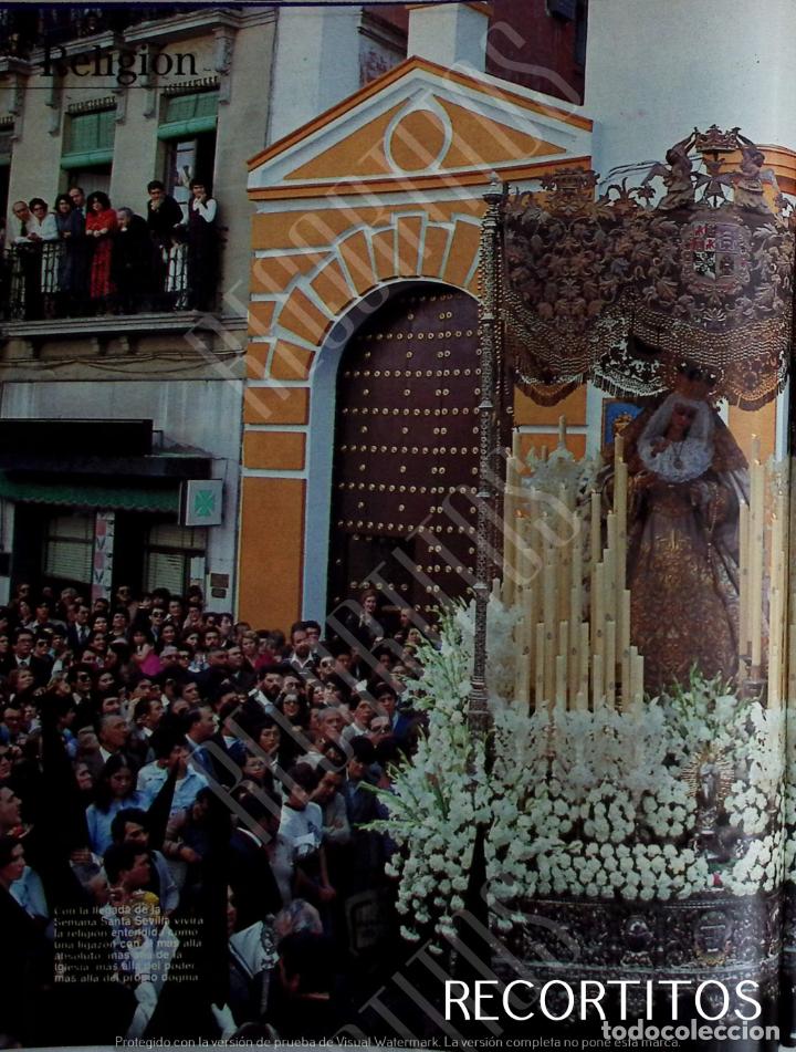 Coleccionismo de revistas y peri&oacute;dicos: 1988 SEVILLA SEMANA SANTA ESPERANZA DE TRIANA EL GRAN PODER
