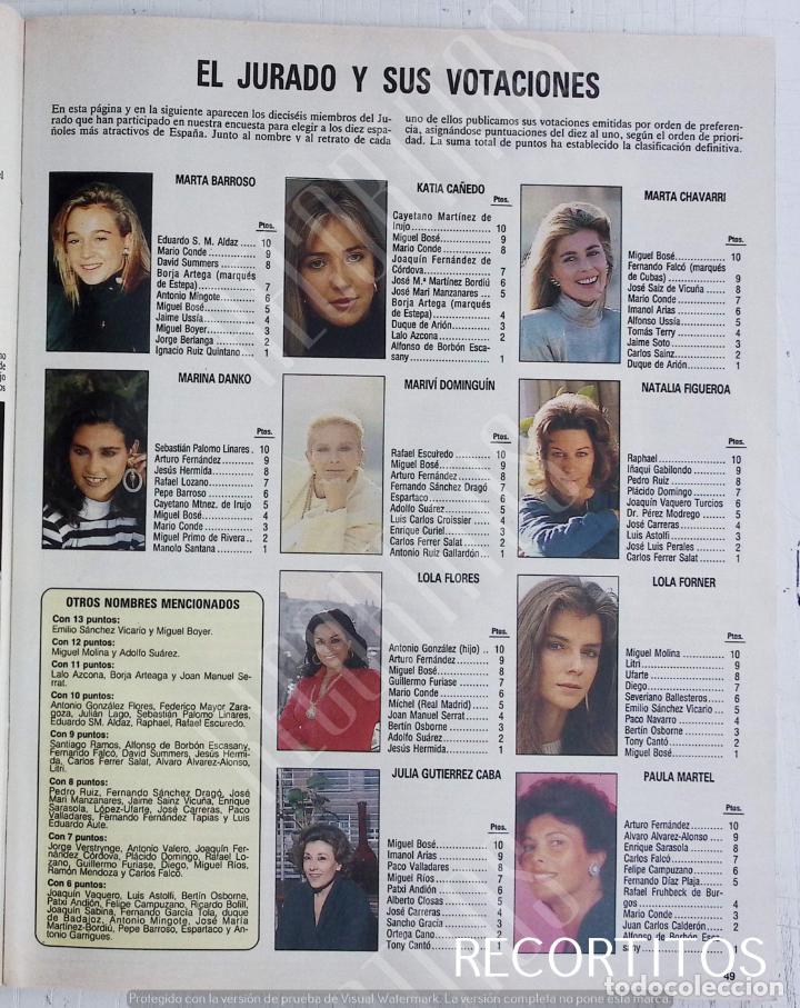 Coleccionismo de revistas y peri&oacute;dicos: lola forner miss espa&ntilde;a PAULA MARTEL JULIA GUTIERREZ CABA LOLA FLORES NATALIA FIGUEROA MARIAN DANKO