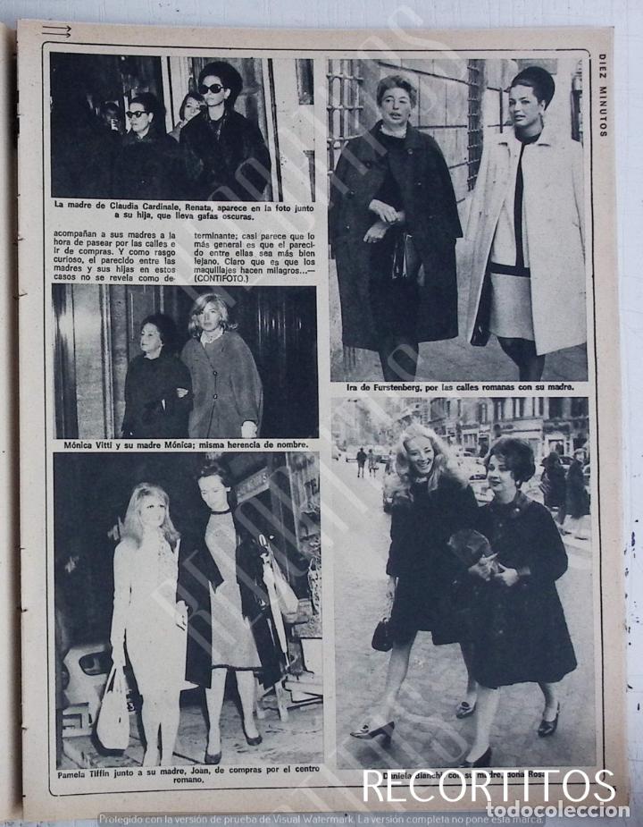 Collezionismo di Riviste e Giornali: CLAUDIA CARDINALE IRA DE FURSTENBERG MONICA VITTI PAMELA TIFFIN