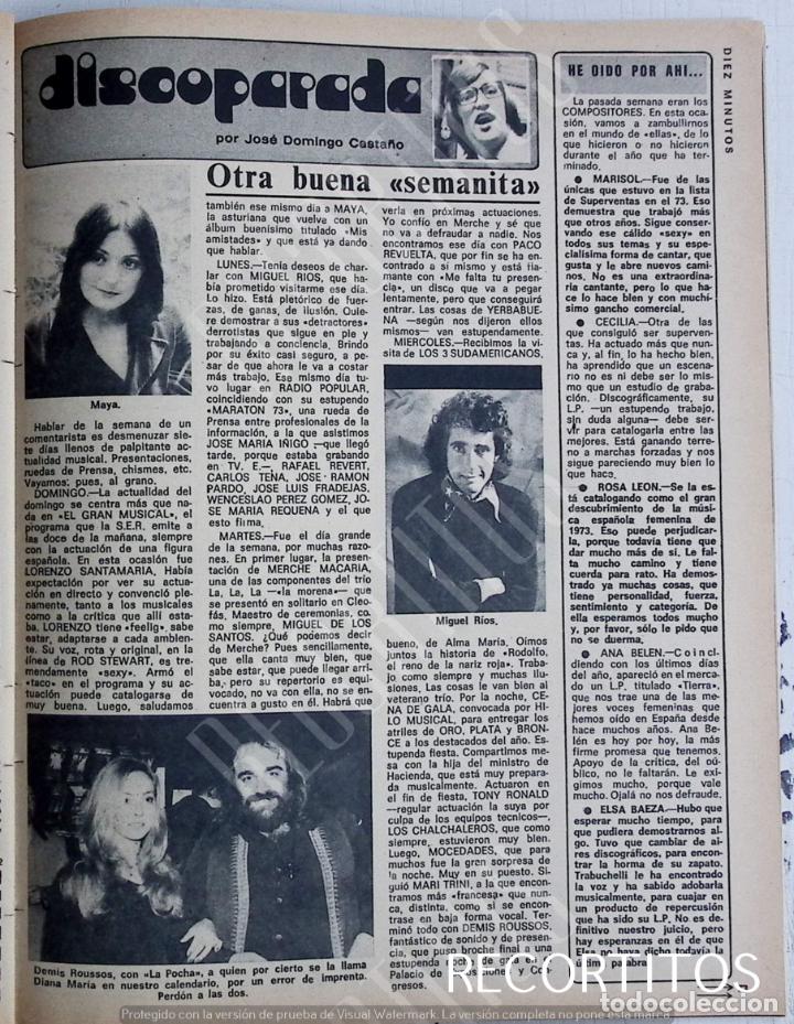 Coleccionismo de Revistas y Peri&oacute;dicos: DEMIS ROUSSOS LA POCHA MIGUEL RIOS