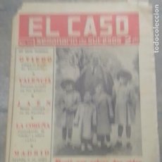 Coleccionismo de Revistas y Periódicos: SEMANARIO DE SUCESOS EL CASO Nº276-MURIO PAR SALVAR DOS VIDAS-AÑO VI-17/08/1957