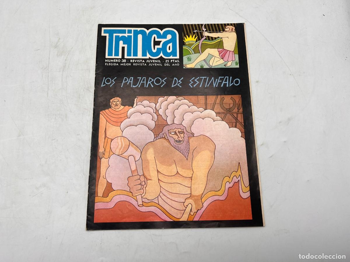 Sammeln von Zeitschriften und Zeitungen: TRINCA. REVISTA JUVENIL. N&ordm; 38. MAYO, 1972. CIRCULACI&Oacute;N EN LA CIUDAD. LOS GUERRILLEROS. LEER