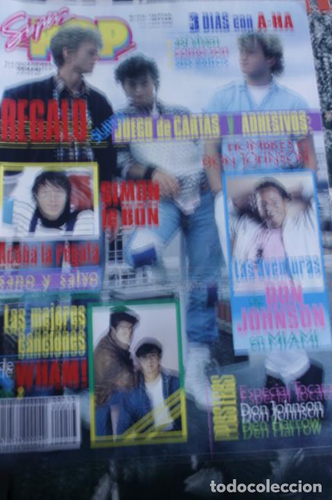 Coleccionismo de Revistas y Peri&oacute;dicos: A-HA DURAN DURA SIMON LE BON MADONNA SPANDAU BALLET OLE OLE JENNIFER RUSH DON JOHNSON 1986