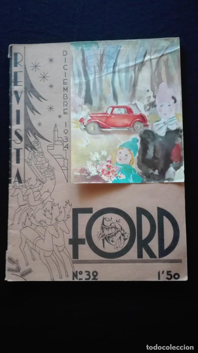 Coleccionismo de Revistas y Peri&oacute;dicos: REVISTA FORD N&ordm;32 DICIEMBRE 1934
