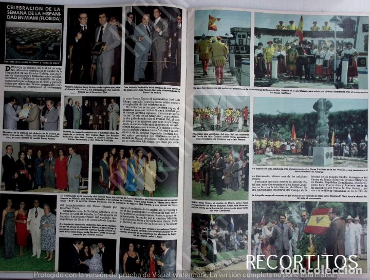 Coleccionismo de Revistas y Peri&oacute;dicos: JULIO IGLESIAS LISA PARETS MIAMI MISS REINA SEMANA DE LA HISPANIDAD ROCIO JURADO ALBERTO CORTEZ