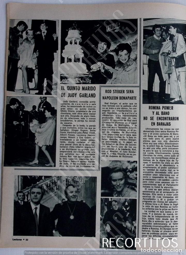 Coleccionismo de Revistas y Peri&oacute;dicos: ROMINA POWER JUDY GARLAND ROD STEIGER