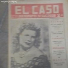 Coleccionismo de Revistas y Periódicos: SEMANARIO DE SUCESOS EL CASO Nº297-MUJER MUERTA EN BARCELONA-AÑO VII-11/01/1958