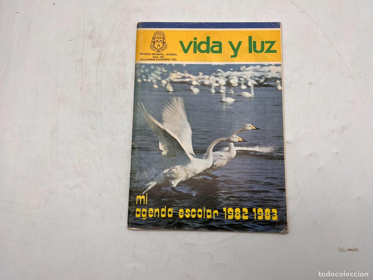 Collezionismo di Riviste e Giornali: REVISTA INFANTIL-JUVENIL. VIDA Y LUZ. N&ordm; 155. NOVIEMBRE-DICIEMBRE 1982. MI AGENDA ESCOLAR 1982-1983