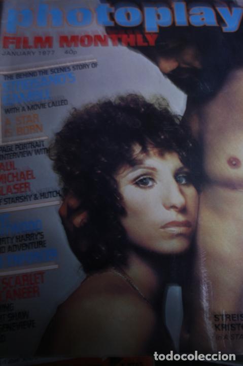 Coleccionismo de Revistas y Peri&oacute;dicos: REVISTA PHOTOPLAY INGLESA BARBRA STREISAND CHARLES BRONSON TERENCE HILL AVA GARDNER CLINT EASWOOD 77