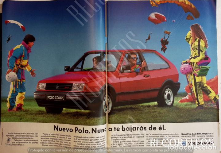 Coleccionismo de Revistas y Peri&oacute;dicos: VOLKSWAGEN POLO COUPE ANUNCIO PUBLICIDAD