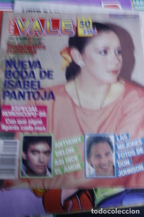 Coleccionismo de Revistas y Peri&oacute;dicos: NUEVO VALE ISABEL PANTOJA AGUSTIN PANTOJA 1986