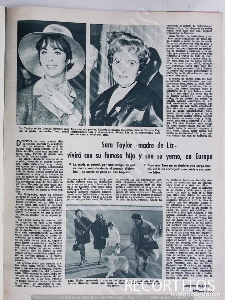 Coleccionismo de Revistas y Peri&oacute;dicos: elizabeth taylor LIZ