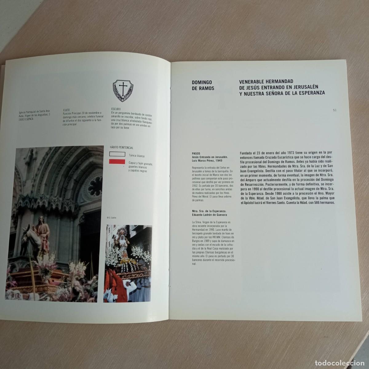 Coleccionismo de revistas y peri&oacute;dicos: Programa Semana Santa Cuenca a&ntilde;o 2000 - Foto 4