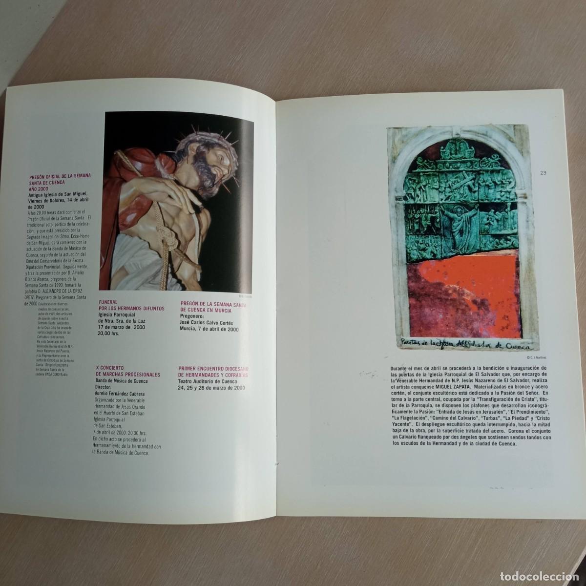 Coleccionismo de revistas y peri&oacute;dicos: Programa Semana Santa Cuenca a&ntilde;o 2000 - Foto 5