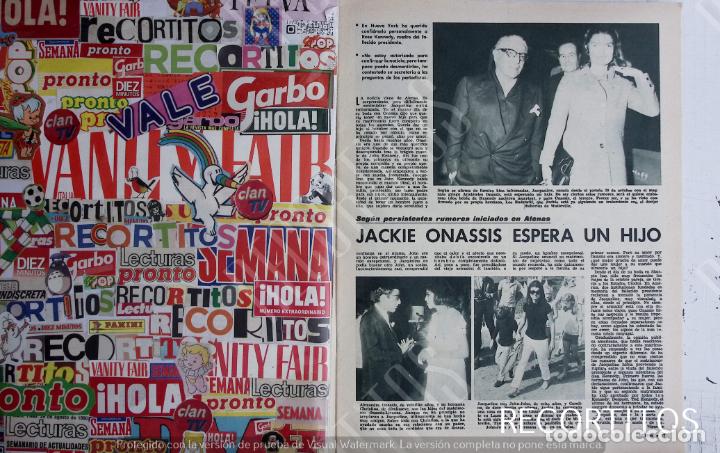Colecionismo de Revistas e Jornais: jacqueline kennedy jackie onassis
