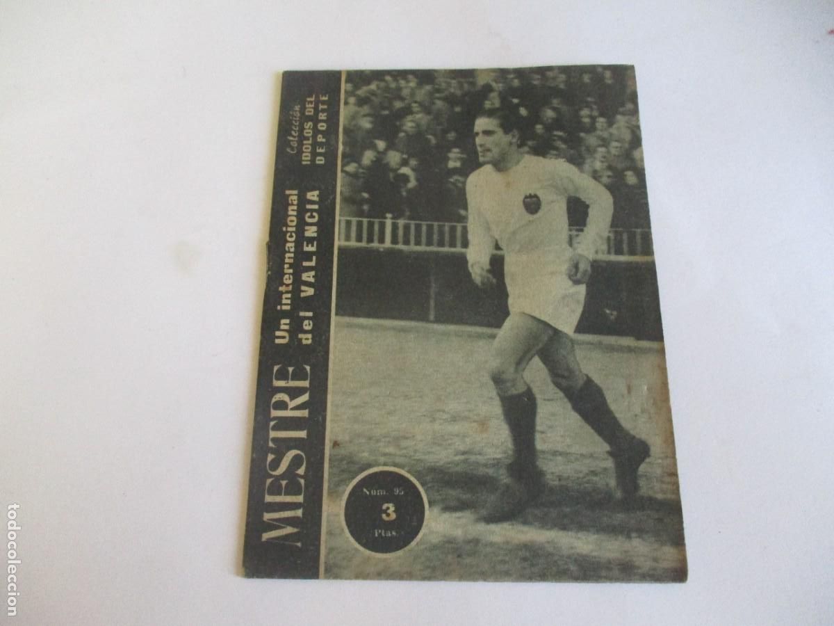Collezionismo di Riviste e Giornali: Colecci&oacute;n &iacute;dolos del deporte Mestre un internacional del Valencia N&ordm;3 W19473