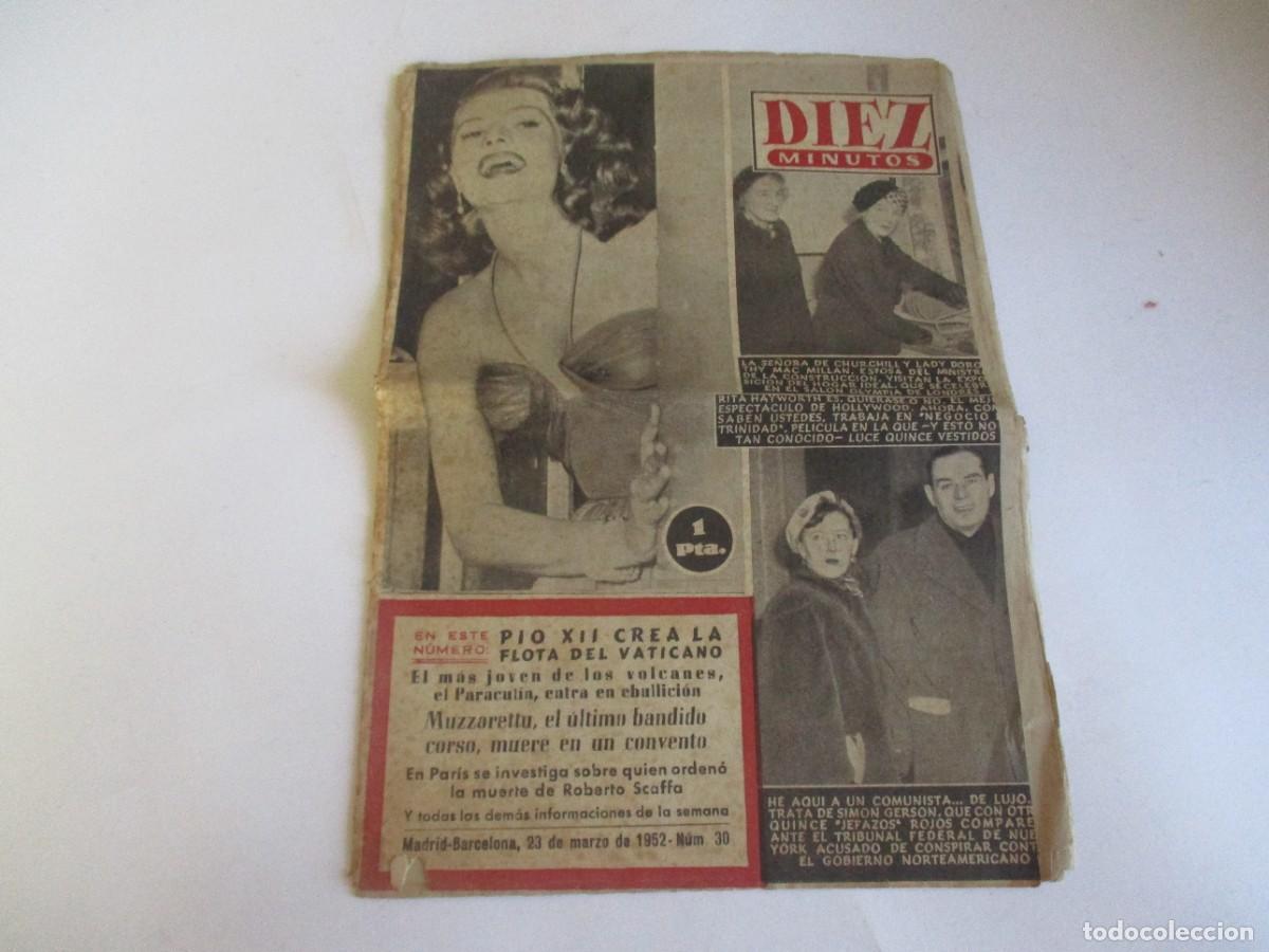 Collezionismo di Riviste e Giornali: DIEZ MINUTOS N&ordm; 23 de marzo de 1952 W19474