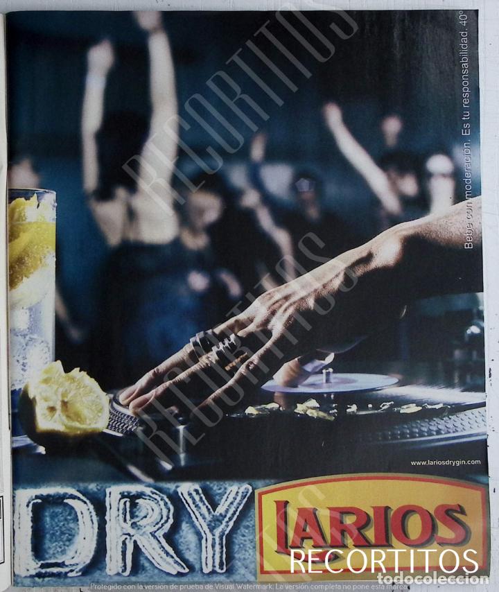 Coleccionismo de revistas y peri&oacute;dicos: larios gin ginebra anuncio publicidad