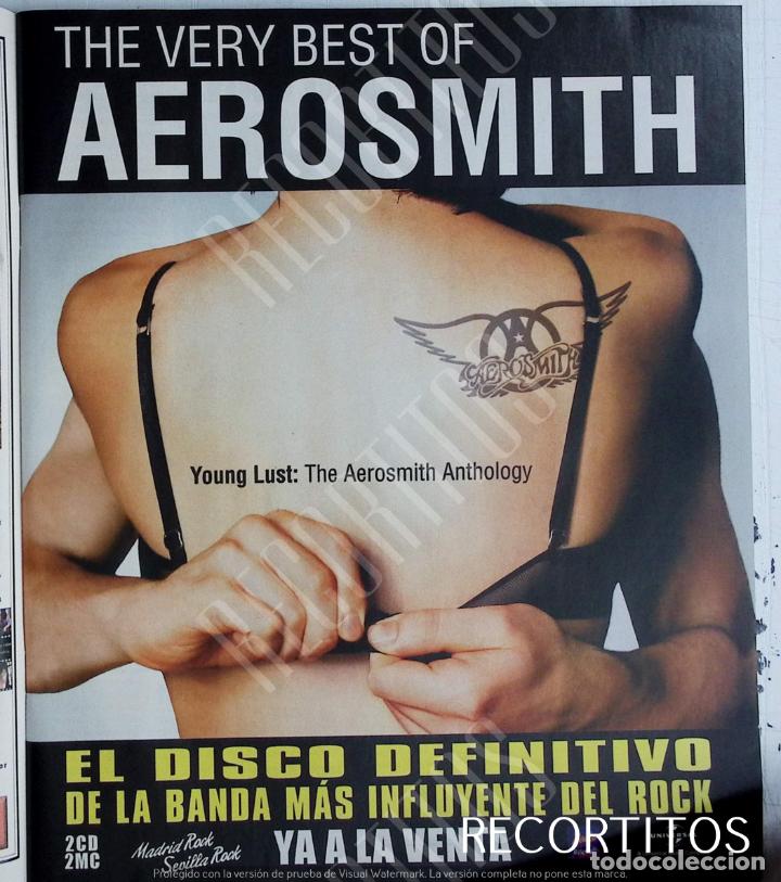 Coleccionismo de Revistas y Peri&oacute;dicos: aerosmith ANUNCIO PUBLICIDAD