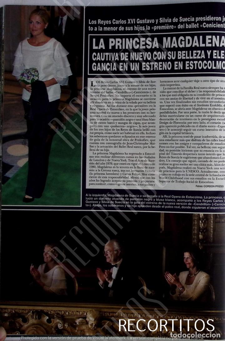 Colecionismo de Revistas e Jornais: silvia sommerlath sylvia somerlath reina de suecia la princesa magdalena carlos gustavo