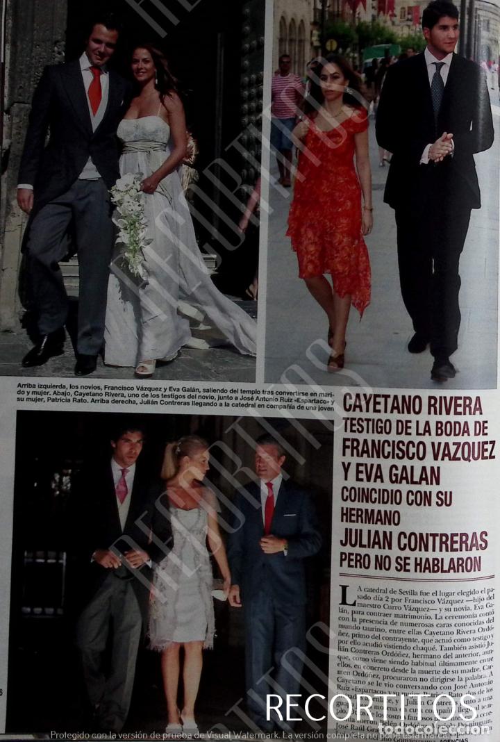 Collectionnisme de Revues et Journaux: cayetano rivera francisco vazqauez eva galan julian contreras