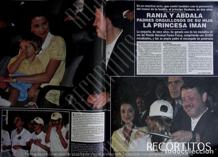 Collectionnisme de Revues et Journaux: RANIA DE JORDANIA y abdala de marruecos