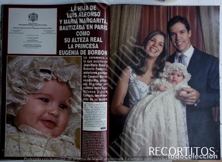 Coleccionismo de revistas y peri&oacute;dicos: luis alfonso de borbon maria margarita la princesa eugenia carmen martinez bordiu