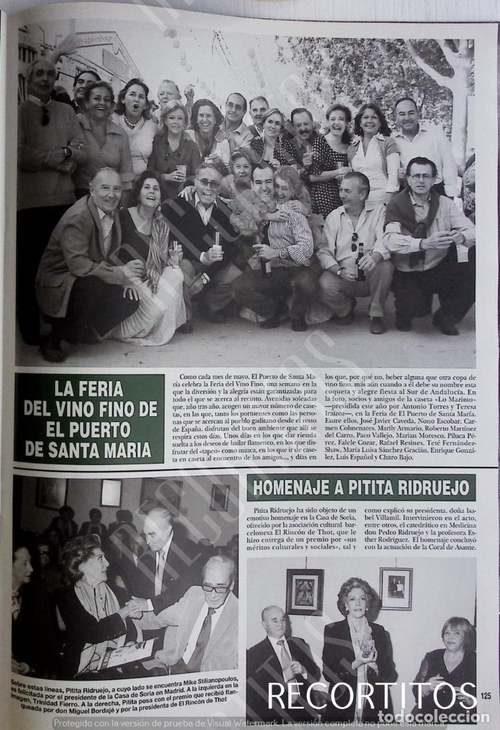 Coleccionismo de revistas y peri&oacute;dicos: feria del vino del puerto santa maria pitita ridruejo