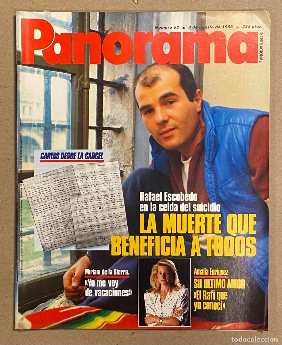 Sammeln von Zeitschriften und Zeitungen: PANORAMA N&deg; 62 (1988). RAFI ESCOBEDO, MIRIAM DE LA SIERRA, NORMA DUVAL, SILVESTER STALLONE, ELTON