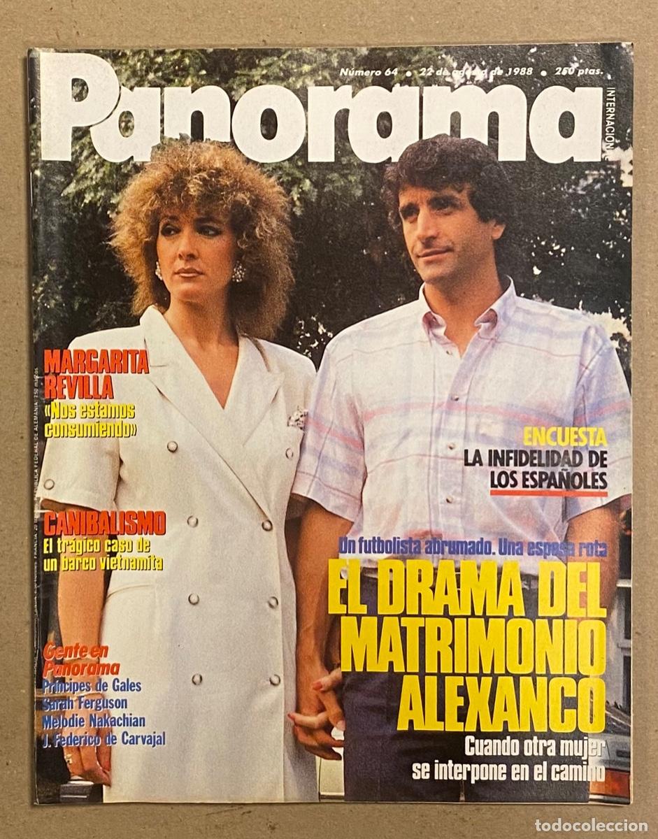 Sammeln von Zeitschriften und Zeitungen: PANORAMA N&deg; 64 (1988). DRAMA MATRIMONIO ALEXANCO, LOLITA FLORES, DONALD TRUMP, BLANCA SUELVES,&hellip;