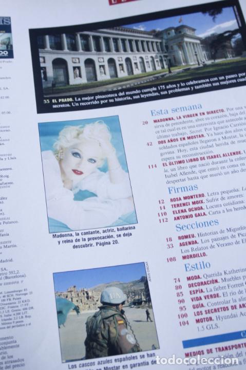 Coleccionismo de Revistas y Peri&oacute;dicos: EL PAIS SEMANAL MADONNA MARIANNE FAITHFULL 1994